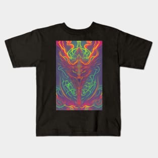 Cyberpunk Pheonix Kids T-Shirt